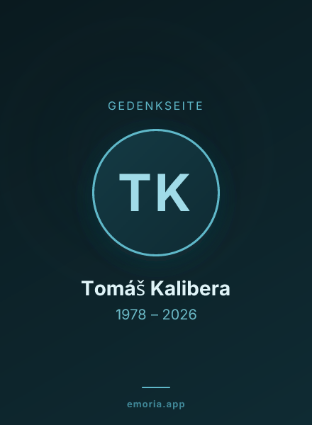 Gedenkportrait von Tomáš Kalibera