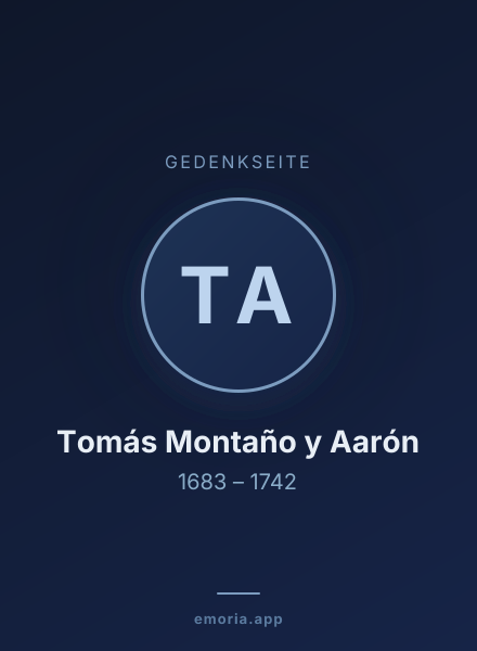 Gedenkportrait von Tomás Montaño y Aarón