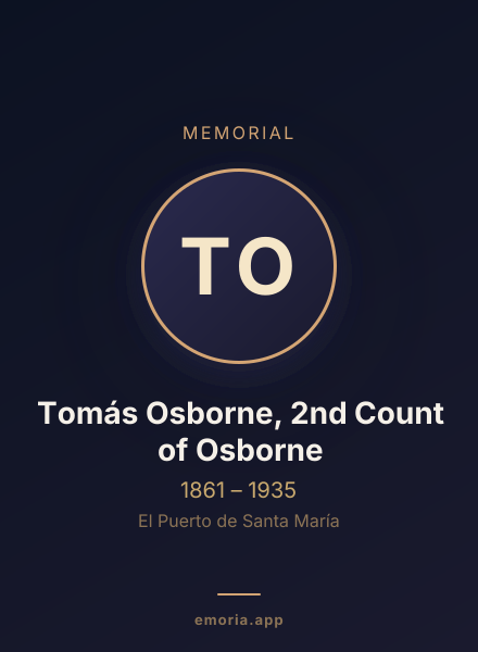 Memorial portrait of Tomás Osborne, 2nd Count of Osborne