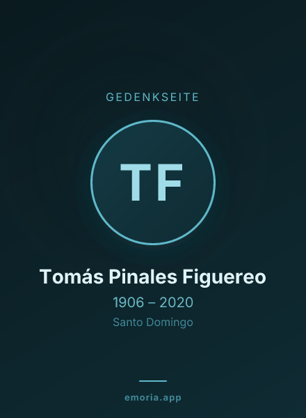 Gedenkportrait von Tomás Pinales Figuereo