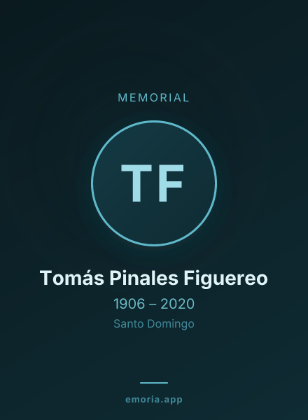 Memorial portrait of Tomás Pinales Figuereo