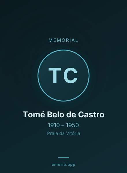 Memorial portrait of Tomé Belo de Castro