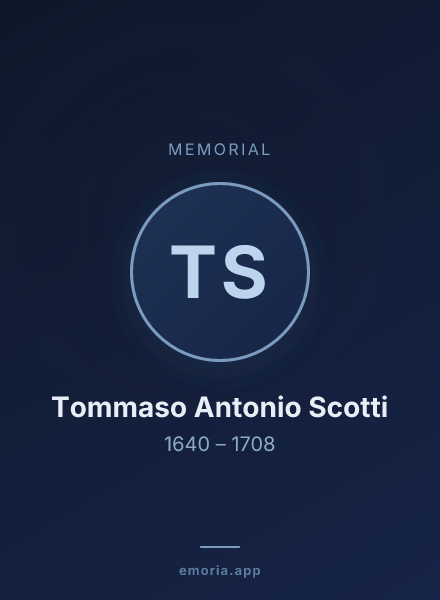 Memorial portrait of Tommaso Antonio Scotti