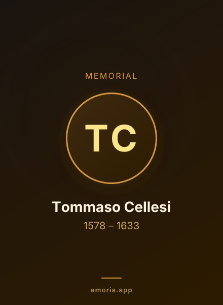 Memorial portrait of Tommaso Cellesi