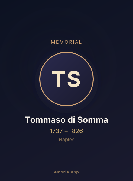 Memorial portrait of Tommaso di Somma