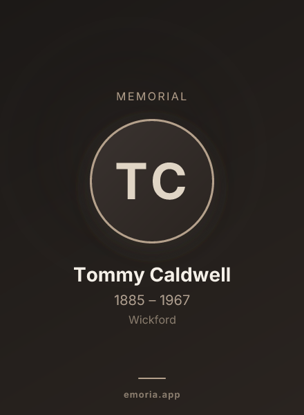 Memorial portrait of Tommy Caldwell