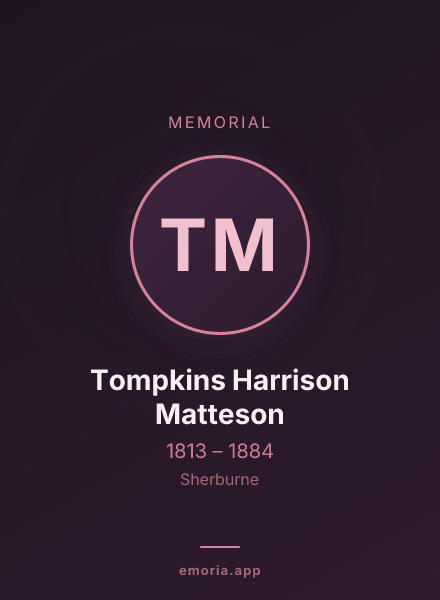 Memorial portrait of Tompkins Harrison Matteson
