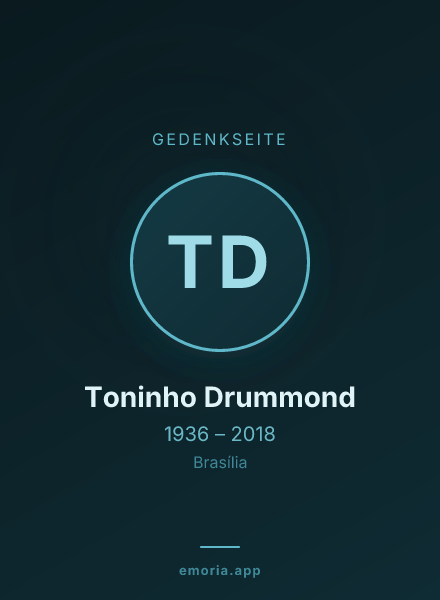 Gedenkportrait von Toninho Drummond