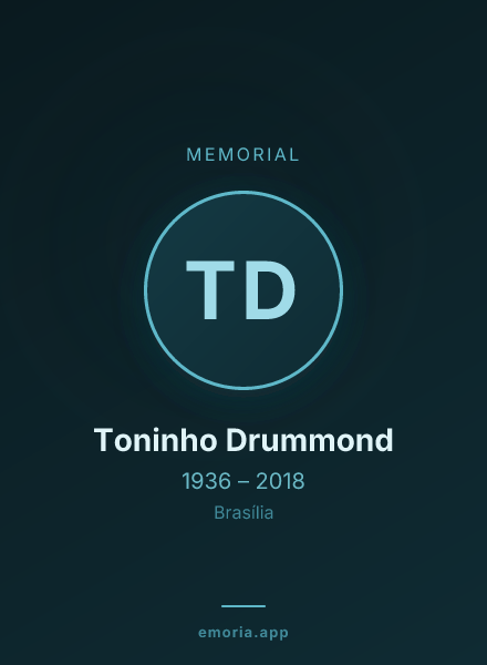 Memorial portrait of Toninho Drummond