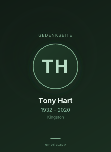 Gedenkportrait von Tony Hart