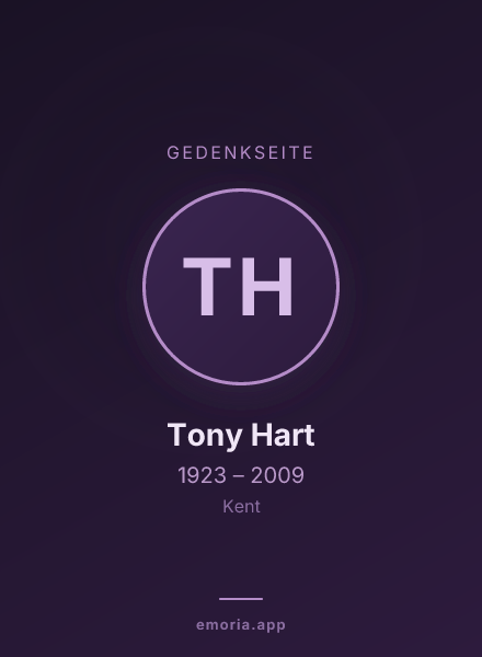 Gedenkportrait von Tony Hart