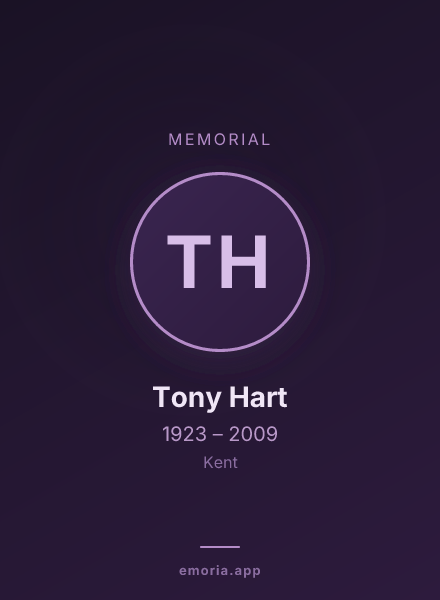 Memorial portrait of Tony Hart
