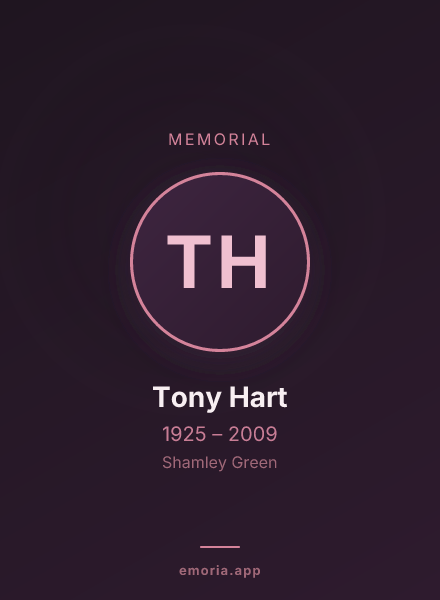 Memorial portrait of Tony Hart