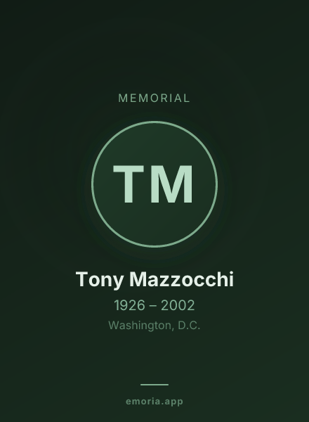 Memorial portrait of Tony Mazzocchi