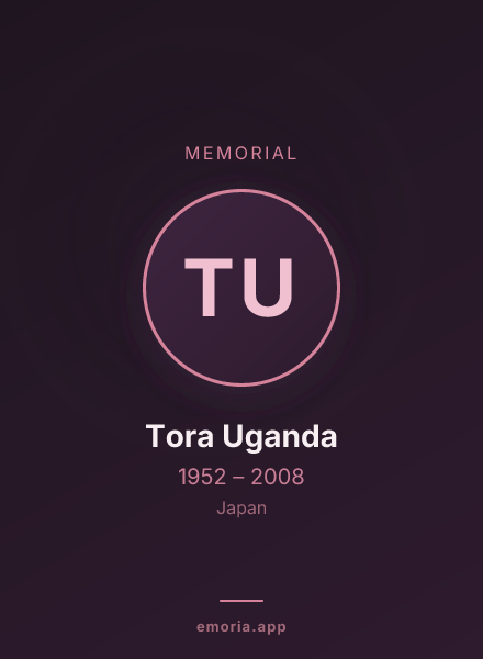 Memorial portrait of Tora Uganda