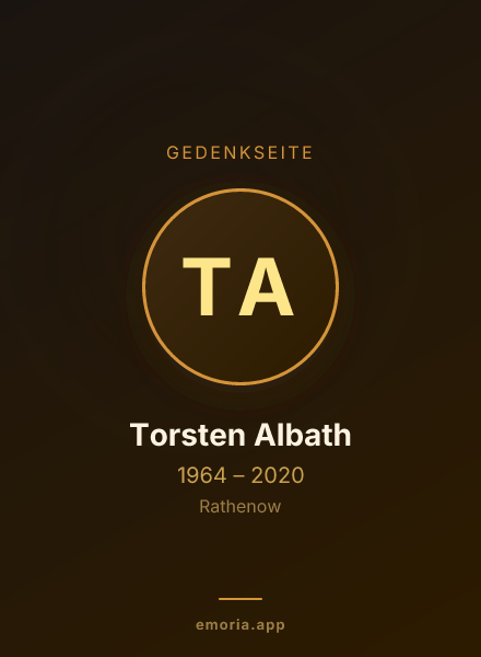 Gedenkportrait von Torsten Albath