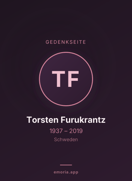 Gedenkportrait von Torsten Furukrantz