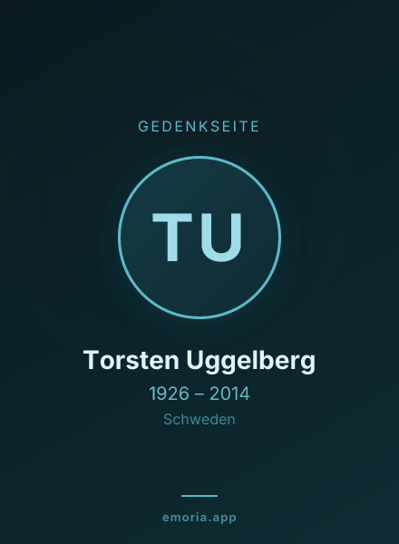 Gedenkportrait von Torsten Uggelberg