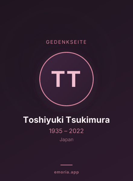 Gedenkportrait von Toshiyuki Tsukimura