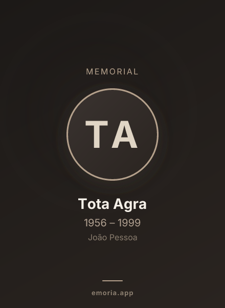 Memorial portrait of Tota Agra