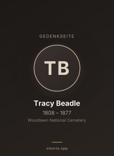 Gedenkportrait von Tracy Beadle