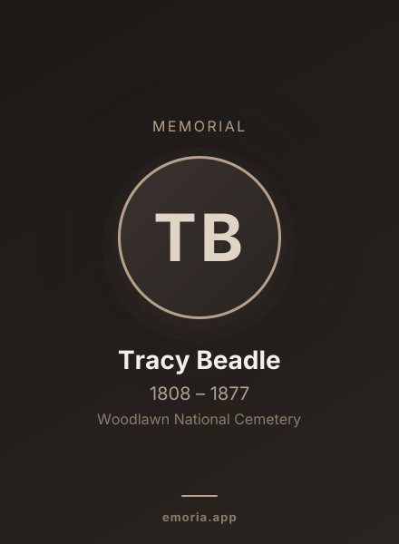 Memorial portrait of Tracy Beadle