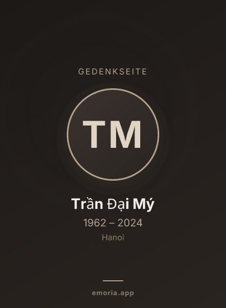 Gedenkportrait von Trần Đại Mý