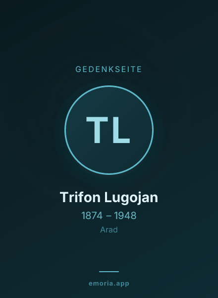 Gedenkportrait von Trifon Lugojan