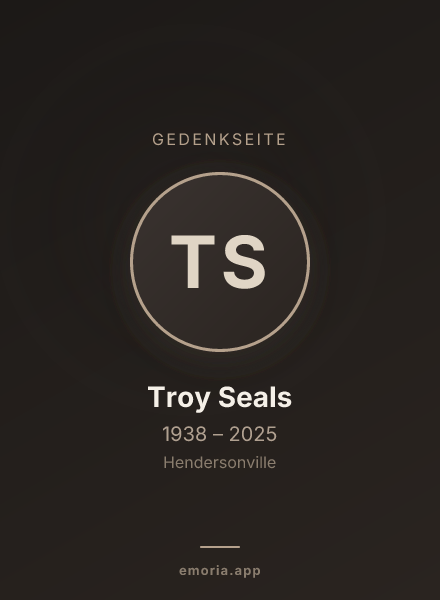 Gedenkportrait von Troy Seals