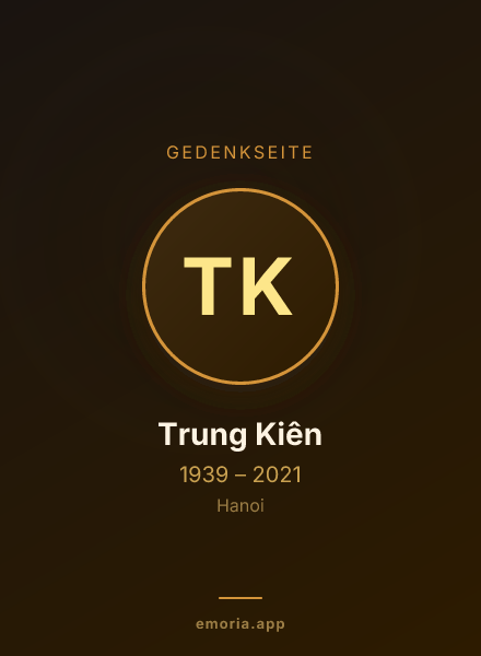 Gedenkportrait von Trung Kiên