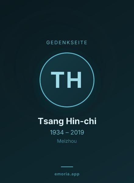 Gedenkportrait von Tsang Hin-chi