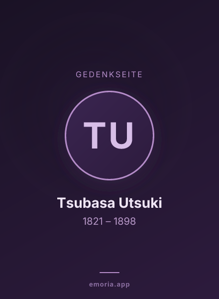 Gedenkportrait von Tsubasa Utsuki