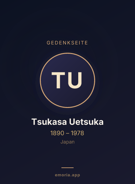 Gedenkportrait von Tsukasa Uetsuka