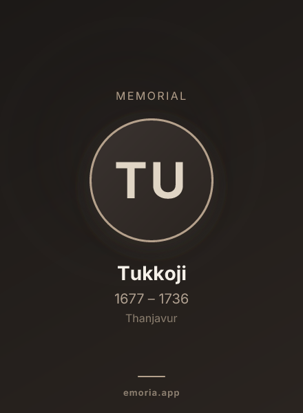 Memorial portrait of Tukkoji