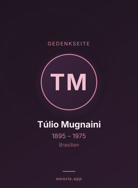 Gedenkportrait von Túlio Mugnaini