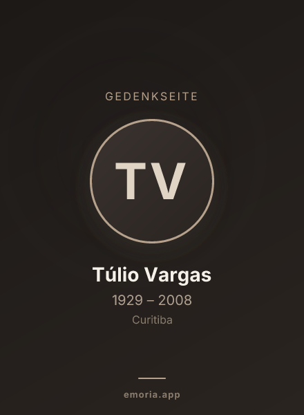 Gedenkportrait von Túlio Vargas