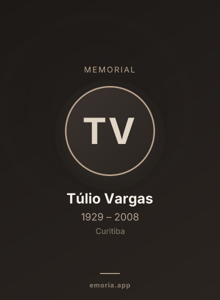 Memorial portrait of Túlio Vargas