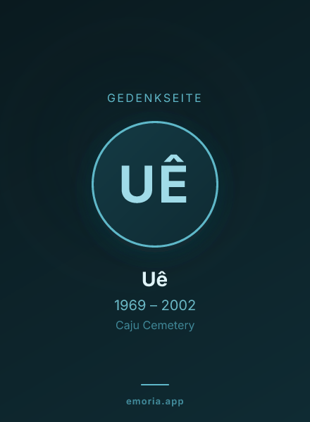 Gedenkportrait von Uê
