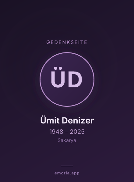 Gedenkportrait von Ümit Denizer