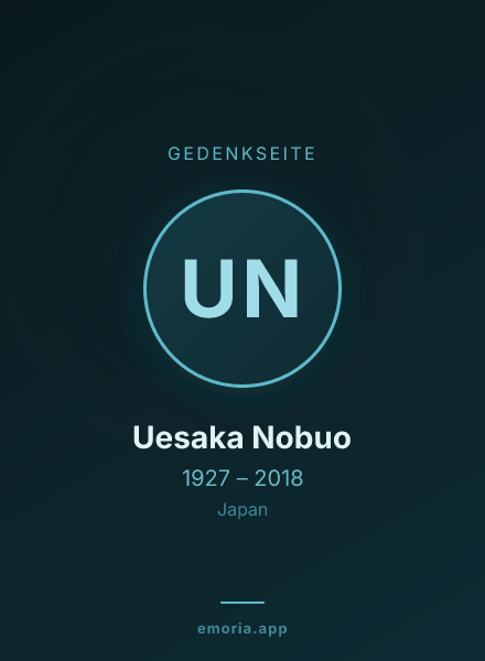 Gedenkportrait von Uesaka Nobuo