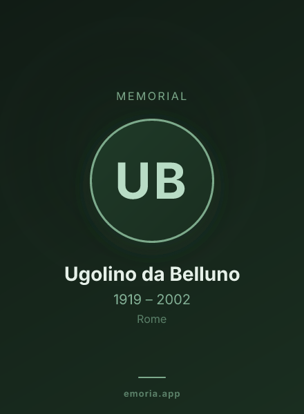 Memorial portrait of Ugolino da Belluno