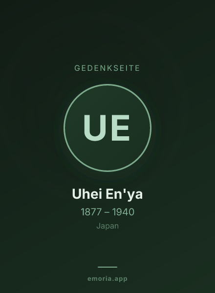 Gedenkportrait von Uhei En'ya
