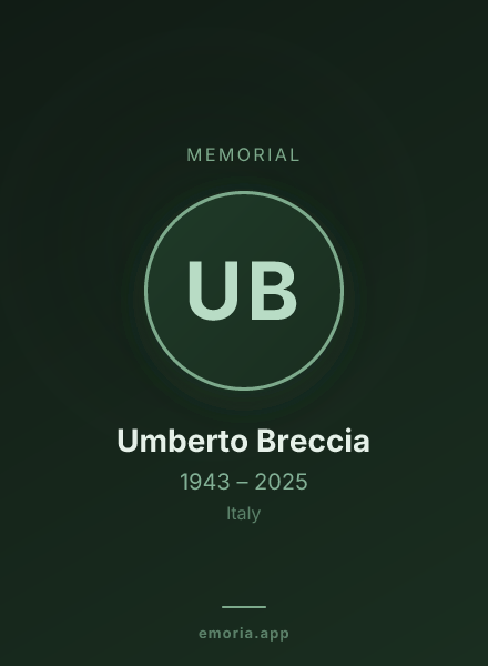 Memorial portrait of Umberto Breccia