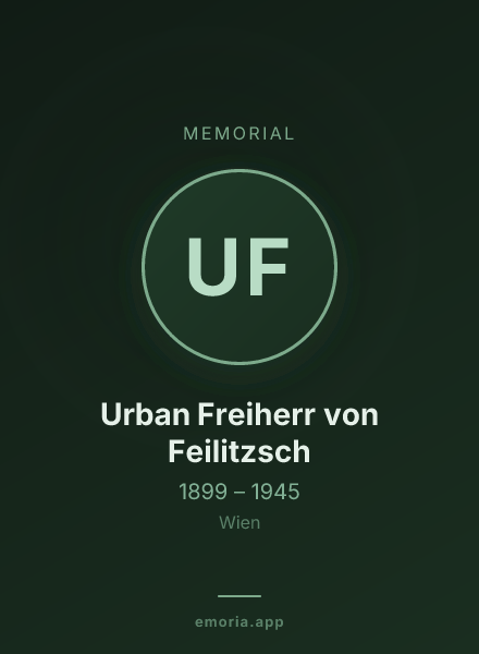 Memorial portrait of Urban Freiherr von Feilitzsch