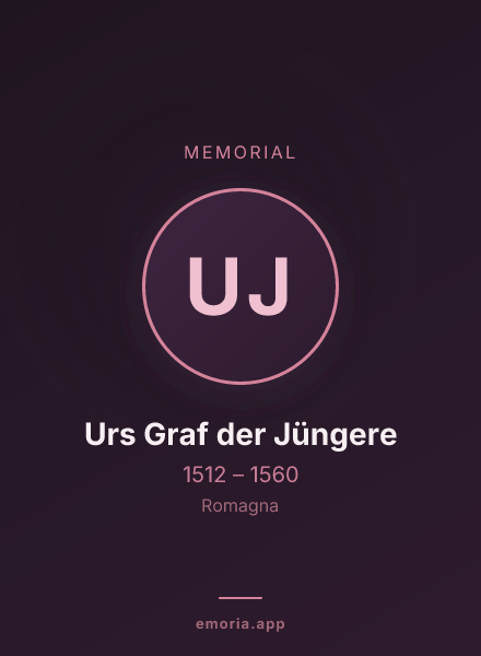Memorial portrait of Urs Graf der Jüngere