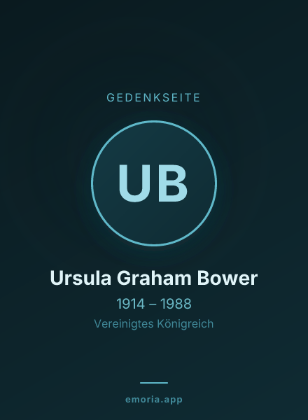 Gedenkportrait von Ursula Graham Bower
