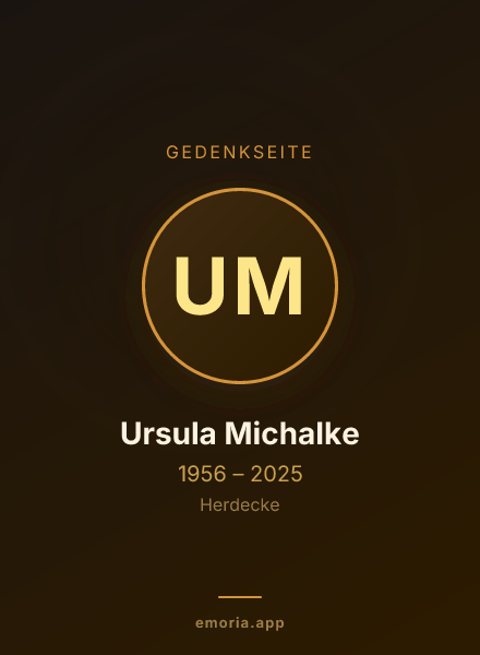 Gedenkportrait von Ursula Michalke