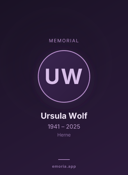 Memorial portrait of Ursula Wolf