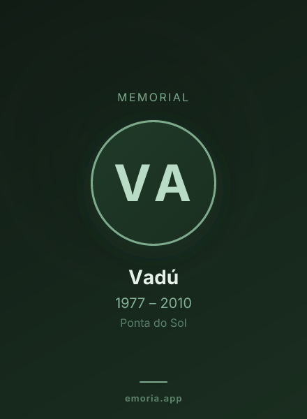 Memorial portrait of Vadú