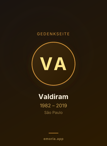 Gedenkportrait von Valdiram